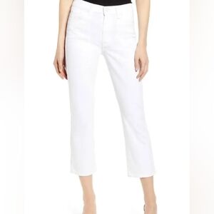 7 for all mankind High Rise straight cropped jeans